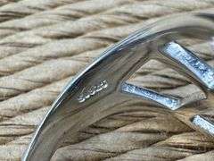 Sterling Silver Clear Crystal Ring Size 6