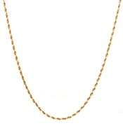 Useful 2.8 MM 14K YG Rope Necklace