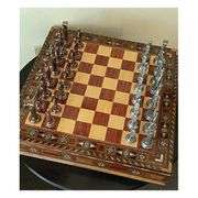 Handmade Egyptian Pharaoh Chess Set