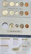Vintage 1947 BU Year Set. P D S