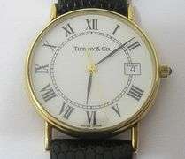 14K MEN'S TIFFANY & CO. WATCH