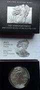 2023 W  Uncirculated Silver Eagle With Box & Paper