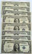 6 Different Series 1935 Sliderish $1 Silver Certs