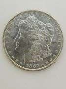 1887 Morgan Silver Dollar, UNC