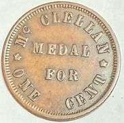 Nice 1863 Patriotic Token