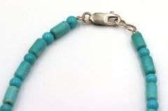 Group lot of Vintage 925 sterling silver turquoise bracelets