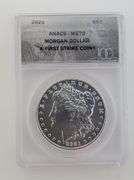 2021 Morgan Silver Dollar First Strike, ANACS MS70