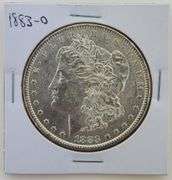 1883 O Morgan Silver Dollar, UNC