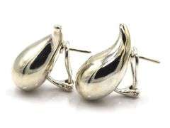 Tiffany & Co Elsa Peretti large teardrop earrings