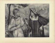 Limited Edition Pierre-Auguste Renoir (After) Original Heliogravure 1919