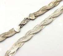 Vintage 925 sterling silver group lot of  chain necklaces