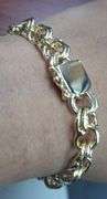 Double link 14K Yellow gold Bracelet
