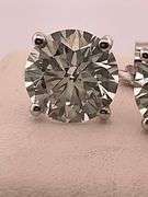 CERTIFIED BRAND NEW 10.00 CARATS DIAMOND STUDS. AMAZING