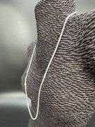 Sterling Silver Box Chain 2.4mm Genuine Solid 925 Italy Classic New Necklace 20"