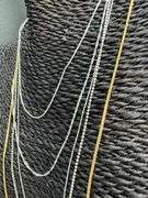 Sterling Silver 925 Italy  5 Piece Layered Chain Set 36",24",22",18",16"
