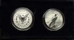 2023 Reverse Proof Morgan Peace Two Coin Set