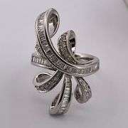 CERTIFIED BRAND NEW 18K WHITE GOLD DIAMOND RING