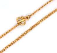 Practical 24 YG Standard Link Necklace