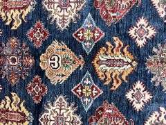 Stunning Handmade Kazak Design 9.10x13.1
