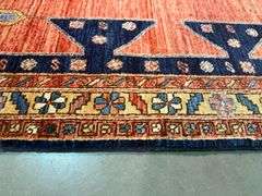 Stunning Kazak Rug 4.2x6.2