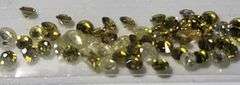 Wow!  1.66 irradiated yellow diamonds