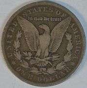 Rare key date 1879-CC Morgan Silver Dollar. Nice circ
