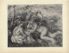 Limited Edition Pierre-Auguste Renoir (After) Original Heliogravure 1919