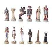 Egyptian Army vs Roman Empire Chess Set