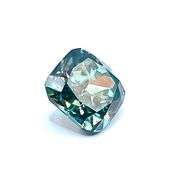 Huge 9 Ct Sparkling Emerald Green Lab Simulated Diamond Solitaire