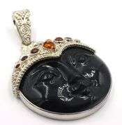 925 Sterling Silver Sejan goddess pendant