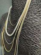 Sterling Silver Layered Snake Chain Set 7 Chain 925 Italy 36", 28", 24", 22", 20", 18", 15"