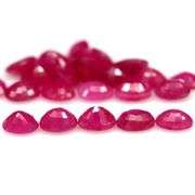 Rare heated only 7.99ct Ruby set from Madagascar