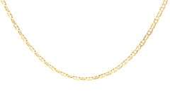 14kt Yellow gold Anchor chain necklace