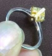 18K Two Tone Gold Natural Diamond Engagement Ring