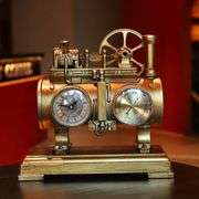 Steam Engine Table Clock