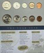 Vintage 1958 BU Year Set.