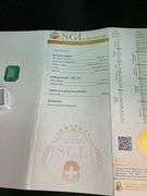 CERTIFIED 1.40 CARAT NATURAL GREEN EMERALD