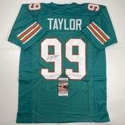 Signed Jason Taylor Football Jersey w/COA