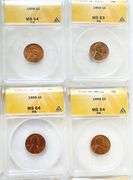 12 Very High Grade Lincoln Cents