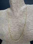 10k Yellow Gold Solid Franco Wheat Rope Chain 1.2mm Necklace 16"