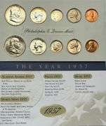 Vintage 1957 BU Year Set
