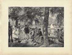 Limited Edition Pierre-Auguste Renoir (After) Original Heliogravure 1919
