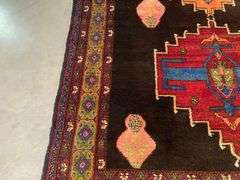 Unique Persian Hamedan Rug 5'.3"x8'