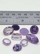 Collector's item! very fine and large 9 Natural Amethyst 63.14 CTTW