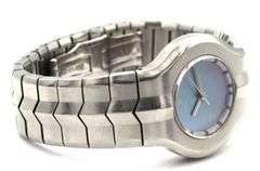 Tag Heuer alter Ego quartz mother of pearl dial watch