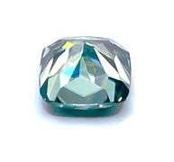 Huge 9 Ct Sparkling Emerald Green Lab Simulated Diamond Solitaire