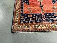 Stunning Kazak Rug 4.2x6.2
