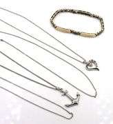 Group lot of Vintage 925 sterling silver jewelry