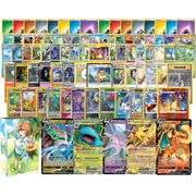 100 Card Pokemon Bundle with 5 Ultra Rare Cards
