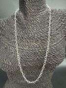 Sterling Silver Italian Love Heart Chain 5.3mm Solid 925 Italy Infinity Promise Necklace 18"